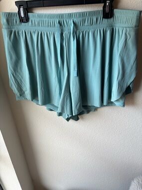 JoyLab teal green blue athletic shorts